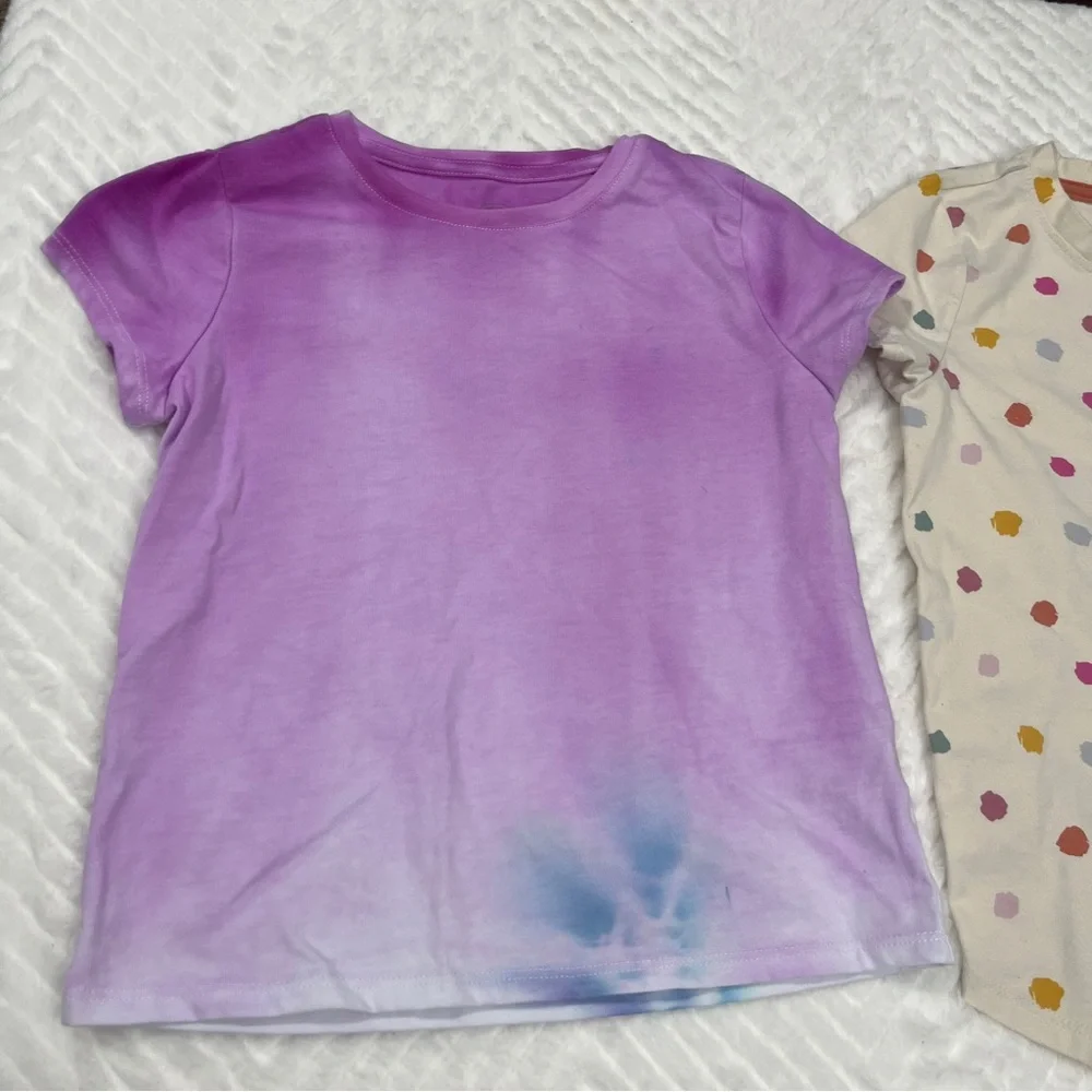 Girls Tops‎ Cropped Leggings Outfits Sets Bundle size medium tie dye